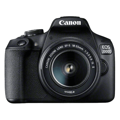 CANON Фотоапарат  EOS 2000D+18-55mm IS црн