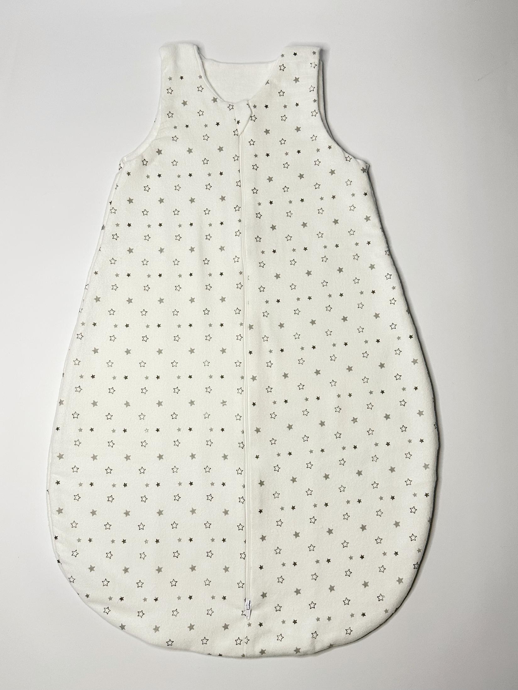 ALKALOID BEROVO Вреќички фланел 100% памук Ситни сиви ѕвезди