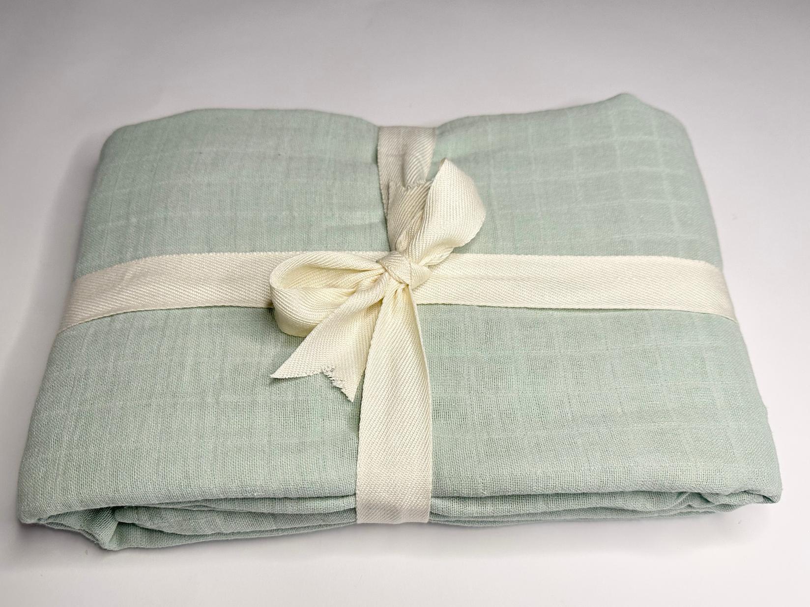 ALKALOID BEROVO Муслин прекривка 135x200 100% памук - Минт