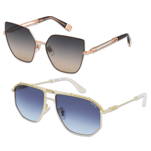 Сет очила за сонце POLICE Horizon5 SPLL 17 и FURLA Sfu690