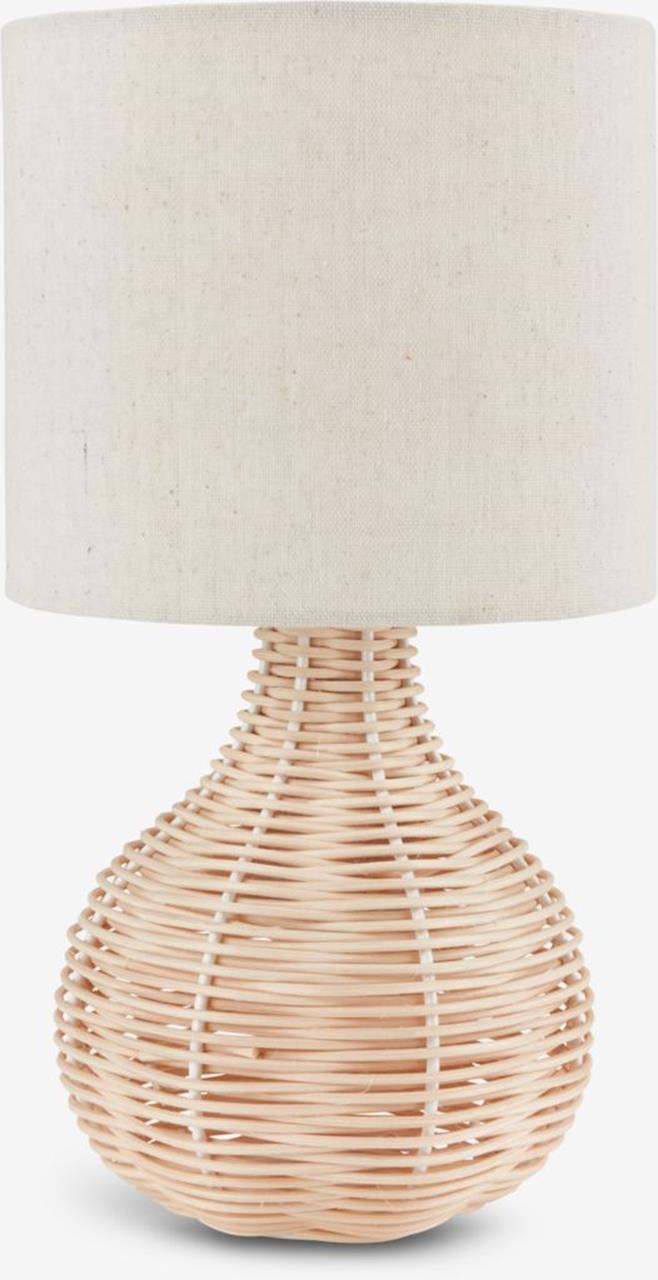 JYSK Ламба за маса HELMER o17xH32cm крем боја