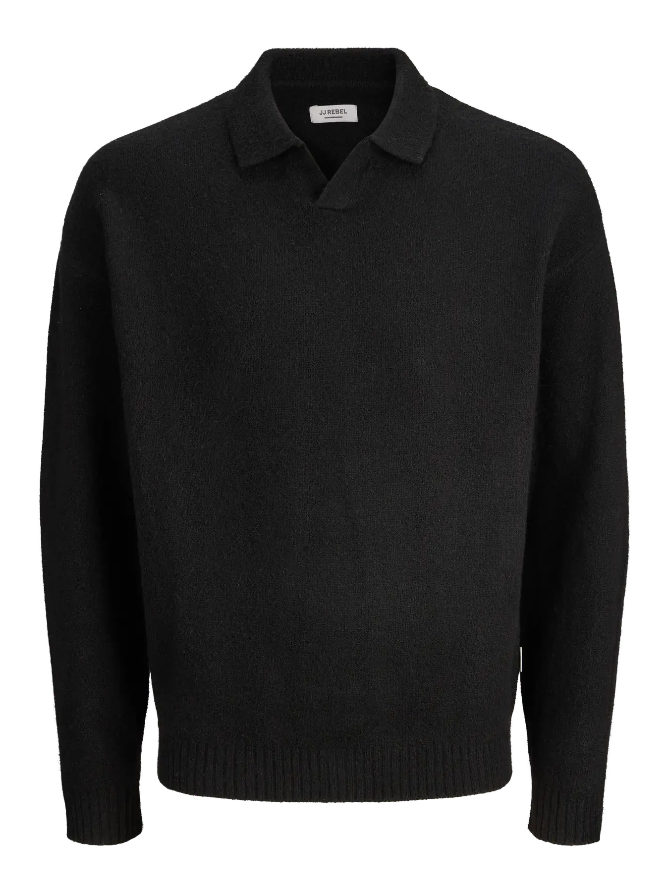 JJ REBEL Машки Џемпер JREBSONAR KNIT SPLIT NECK