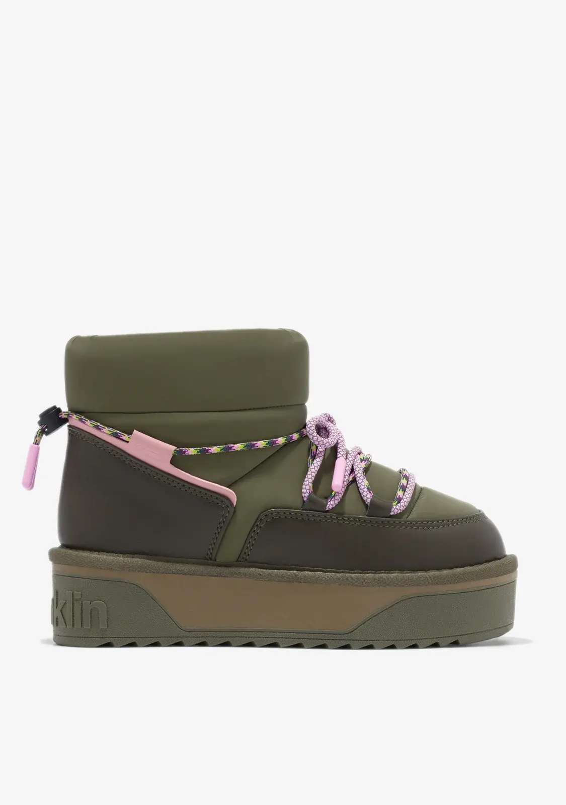 D.Franklin Женски чизми NORDIC V2 LOW LACE, DFSH371015, зелени