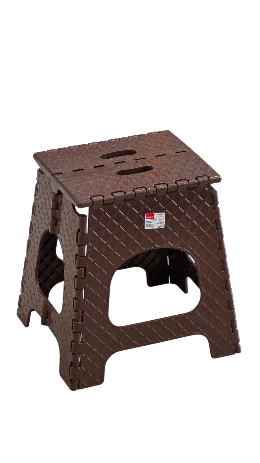 Burdem Пластична столица на расклопување - M - 120kg B150-2 кафеава