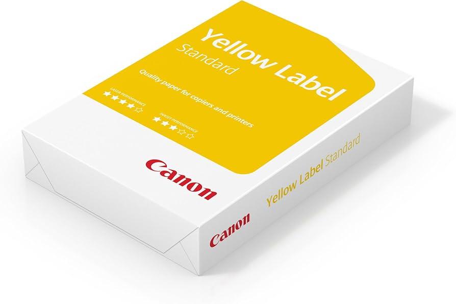 Canon A4 Yellow Paper