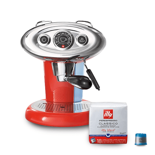 ILLY Кафемат Francis X7.1 Црвен + 18 Classico Lungo Капсули