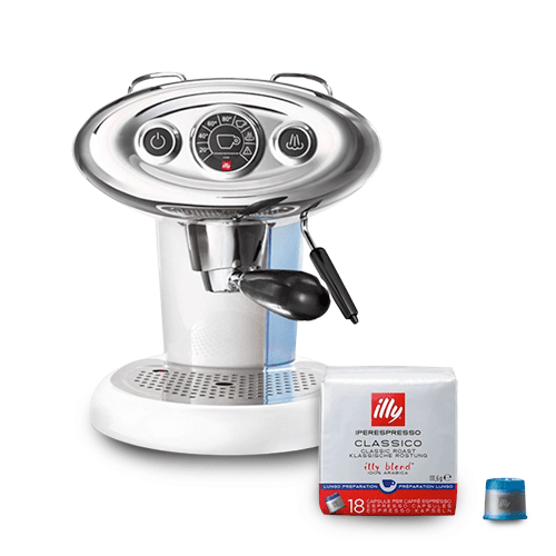 ILLY Кафемат Francis X7.1 Бел + 18 Classico Lungo Капсули