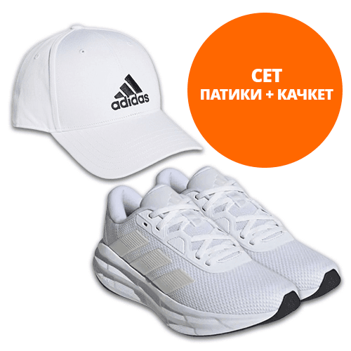 ADIDAS Женски Патики GALAXY 7 W + ADIDAS Качкет бел