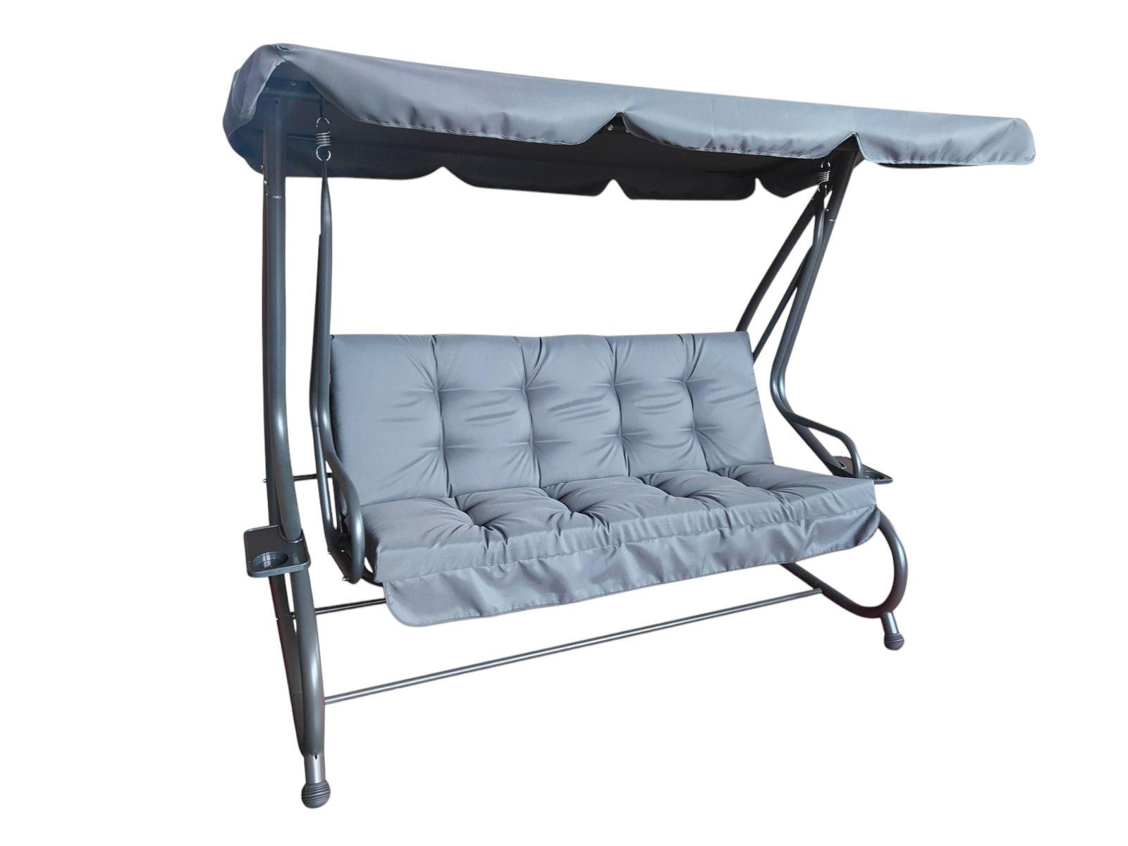 Нишалка/кревет 200*120*164 цм сив