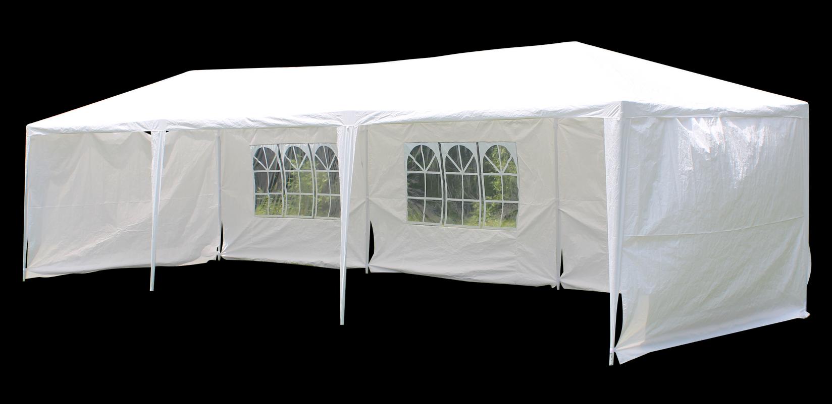 Тенда затворена со 5 прозори 3x9 m