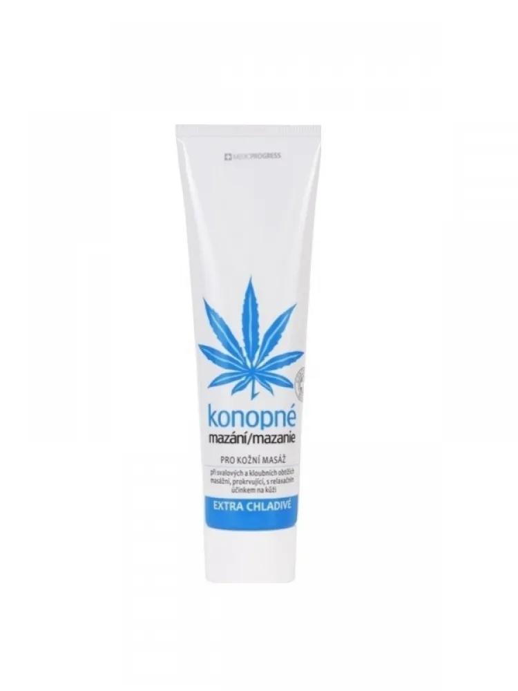 MEDICPROGRESS Екстра ладна сина крема од коноп 100 ml
