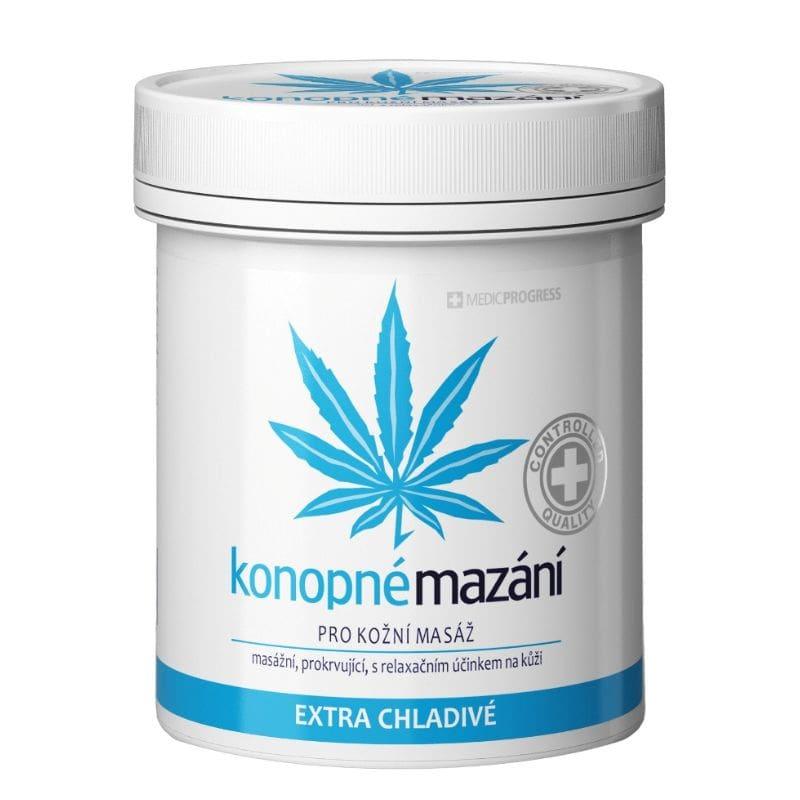 MEDICPROGRESS Екстра ладна сина крема од коноп 250 ml