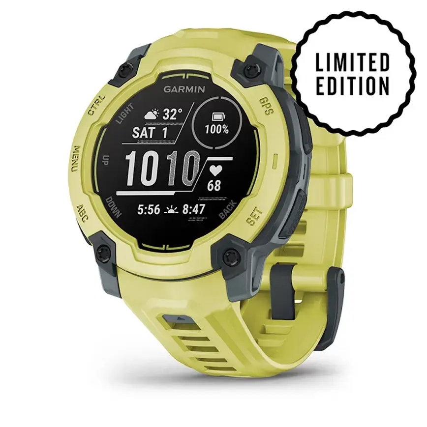 Garmin Смарт часовник Instinct E – 45 mm, Electric Lime