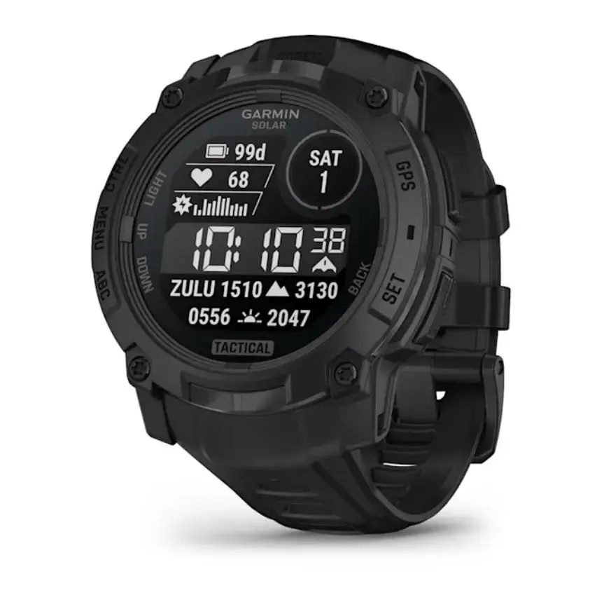 Garmin Смарт часовник Instinct 3 – 50 mm, Solar, Tactical Edition, Black