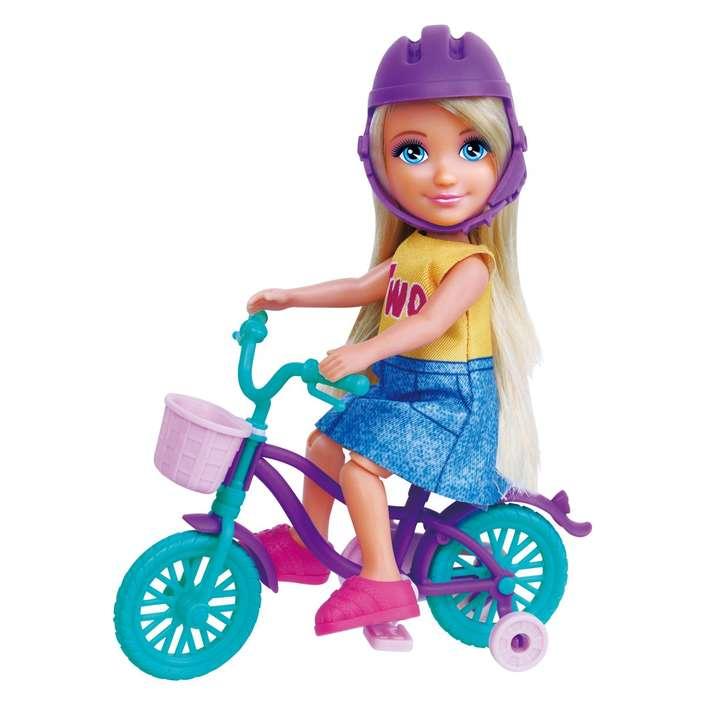 MASEN TOYS Мала кукла на велосипед 7225456