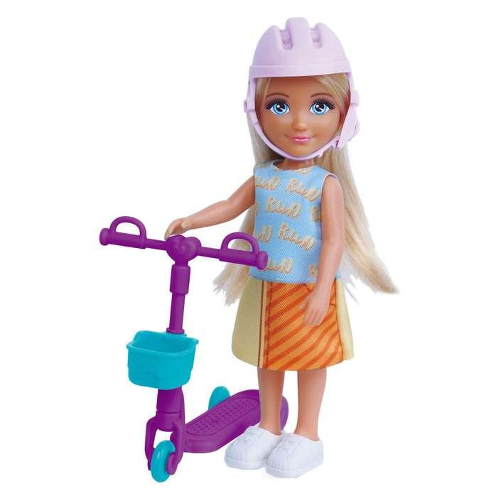 MASEN TOYS Кукла и мала кукла на скутер 7225472