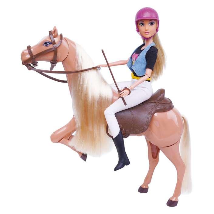 MASEN TOYS Кукла со коњ 7225511