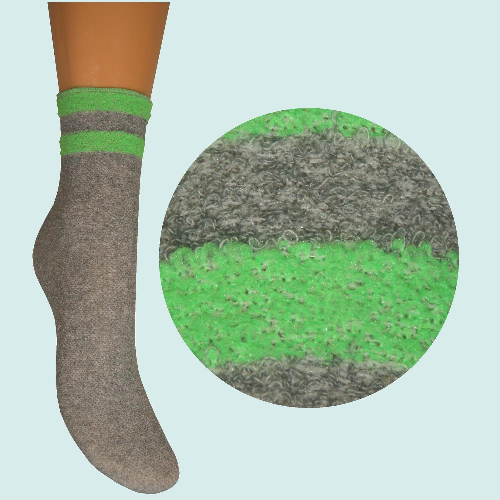 ARAI Женски Чорапи Фротир Сива со Мента