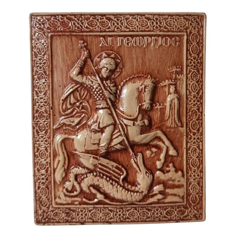 Икона Св. Ѓорѓија, коцка