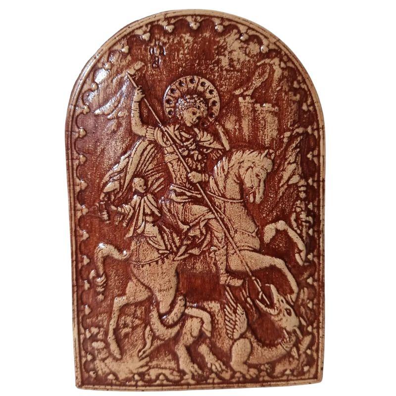 Икона Св. Ѓорѓија, овал