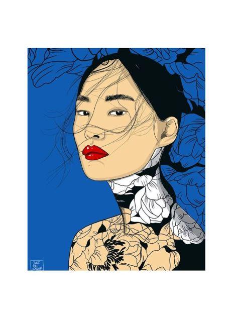 Уметничка слика  „Warrior"од Нина Симовска