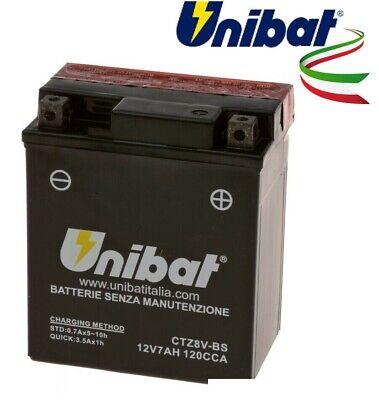 UNIBAT ITALY Акумулатор за мотор-CTZ 8 SBSU