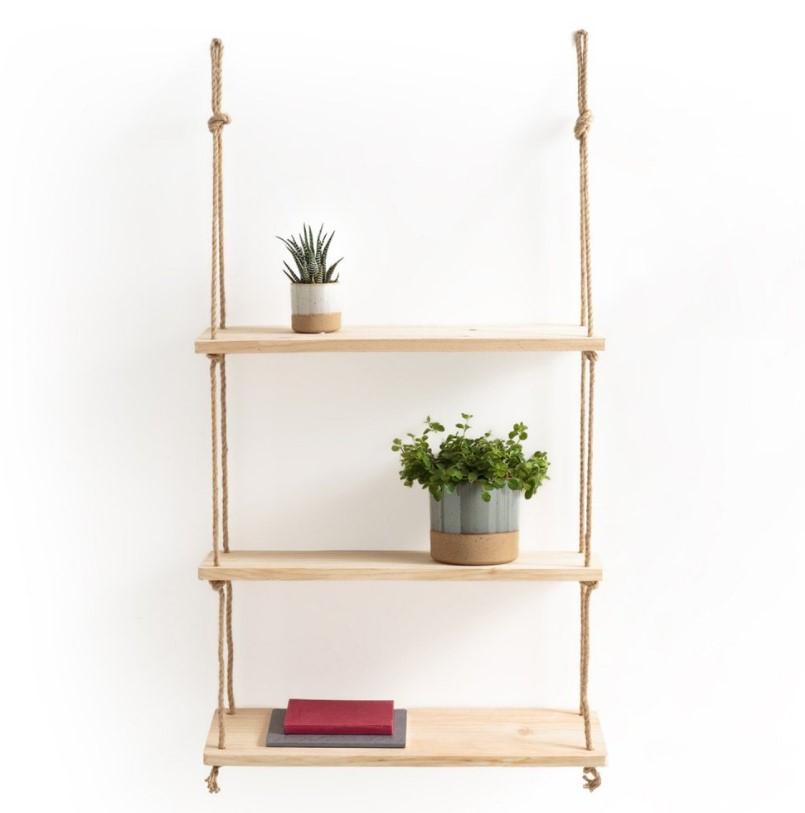 Dzидна полица Hanah Home Raf247, кафеава