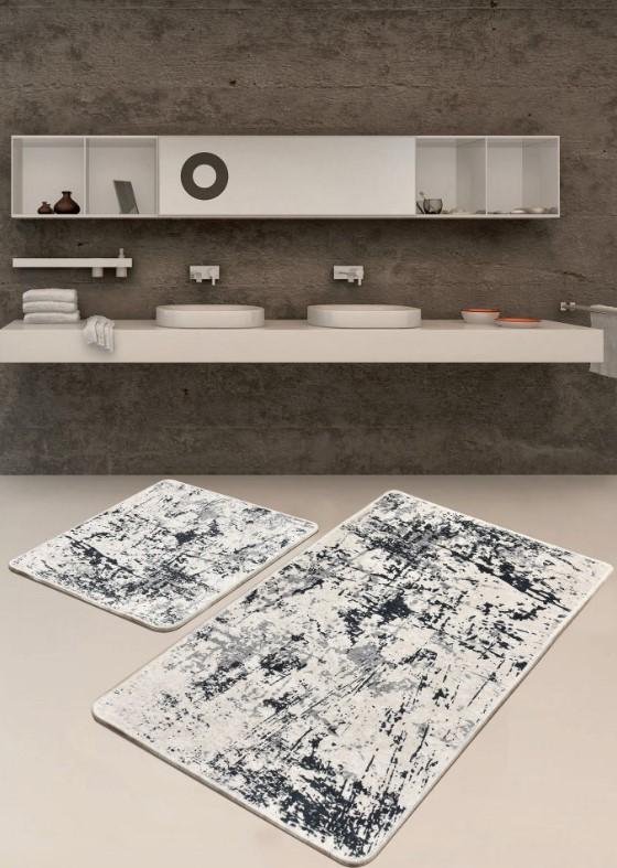 L'essentiel Maison Простирка за бања Kenzo, 2 парчиња, сива боја