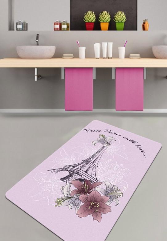 L'essentiel Maison патос за бања од Париз, 70x120cm, розова