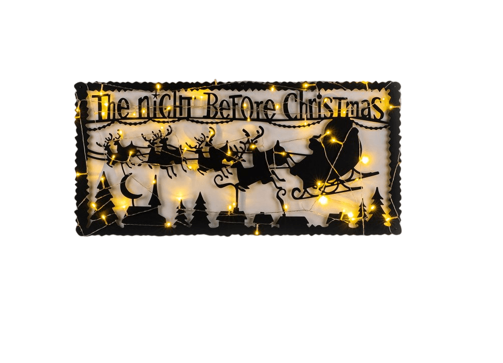 WALLXPERT XMASBLACK 012 Декорација за dzид