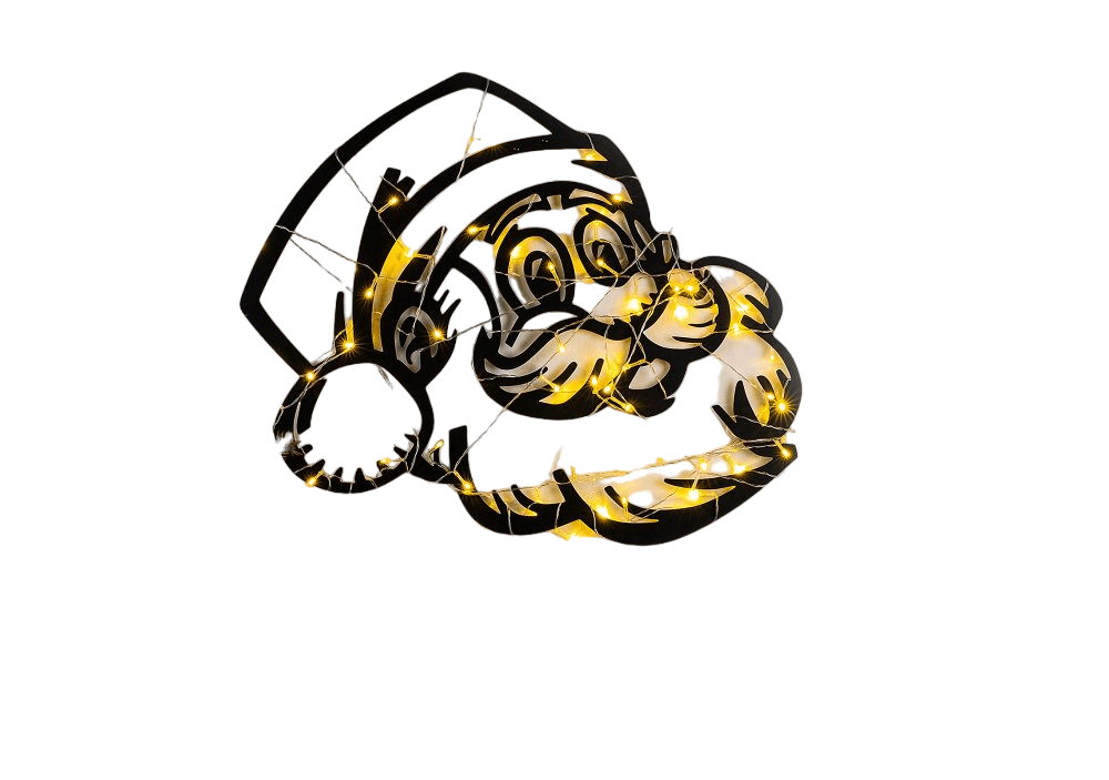 WALLXPERT XMASBLACK 014 Декорација за dzид