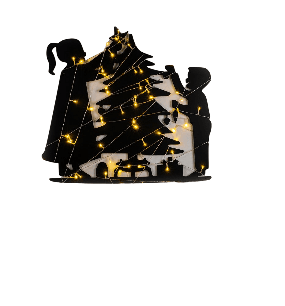 WALLXPERT XMASBLACK 016 Декорација за dzид