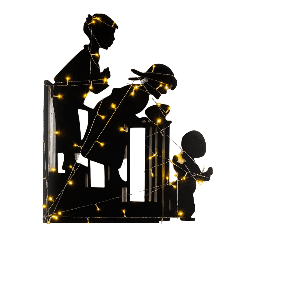 WALLXPERT XMASBLACK 018 Декорација за dzидови