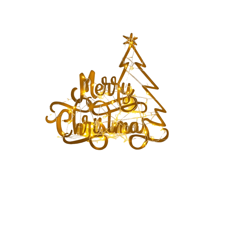 Wallity XMASGOLD 008 Декорација за ѕид