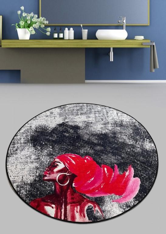 L'essentiel Maison патосница за бања Розова коса, 100cm, Шарена