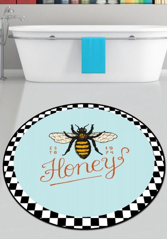 L'essentiel Maison тепих за бања Apidae, 100cm, Шарена