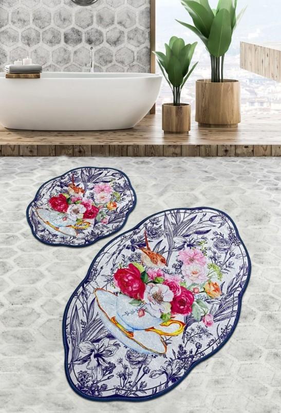 Мат за капење L'Essentiel Maison Birdie Lohal, 2 парчиња, шарени