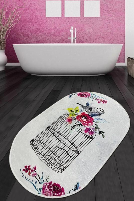 L'Essentiel Maison подло за бања Кафез, 80x100cm, Шарена