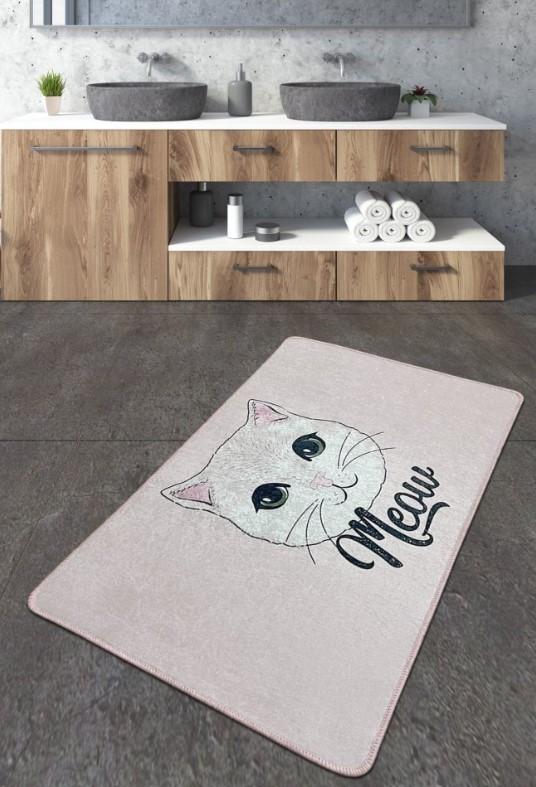 Простирка за бања L'essentiel Maison Miya, 80x100cm, розова