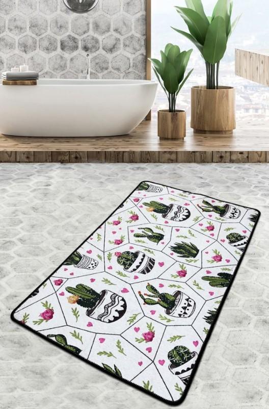 Килим за бања L'essentiel Maison Glauce, 80x100cm, Шарена