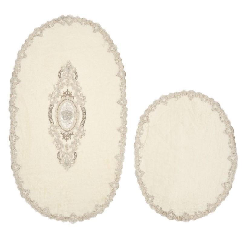 Простирка за капење L'essentiel Maison Selonya, 2 парчиња, беж