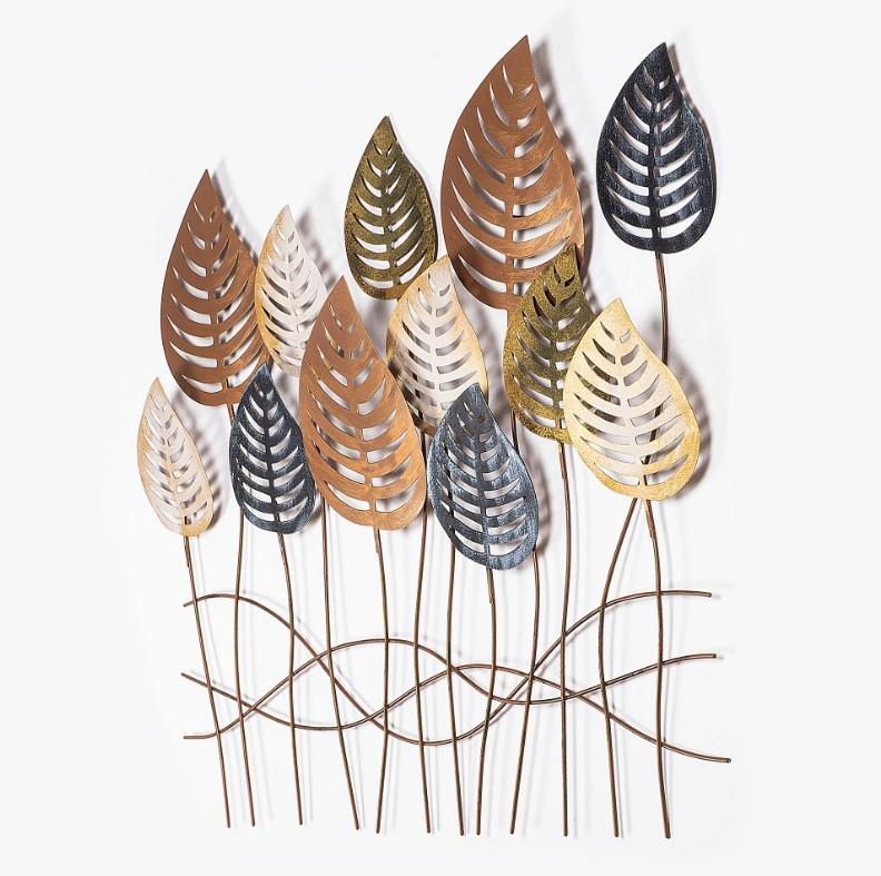 Wallity декорација за ѕид во боја на јоргован, 76x64 см