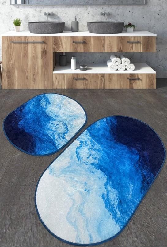 L'essentiel Maison Простирка за бања Oseyan 78, 2 парчиња, Сина