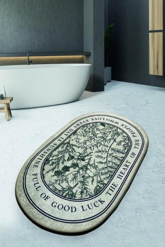 L'essentiel Maison патосница за бања Fullof, 70x120cm, сива