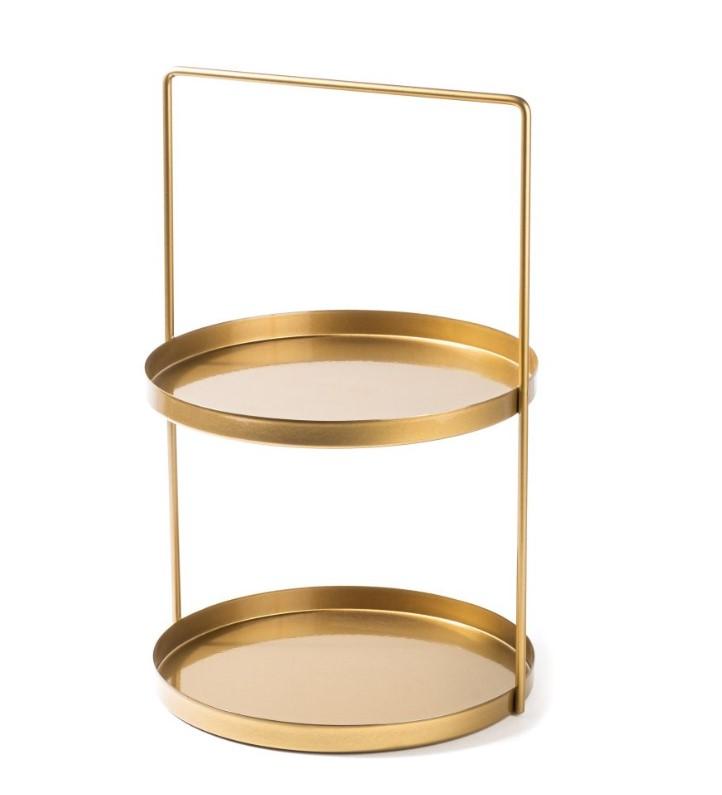 Аберто Дизајн Декорација на маса Тилос Б, Златни бои