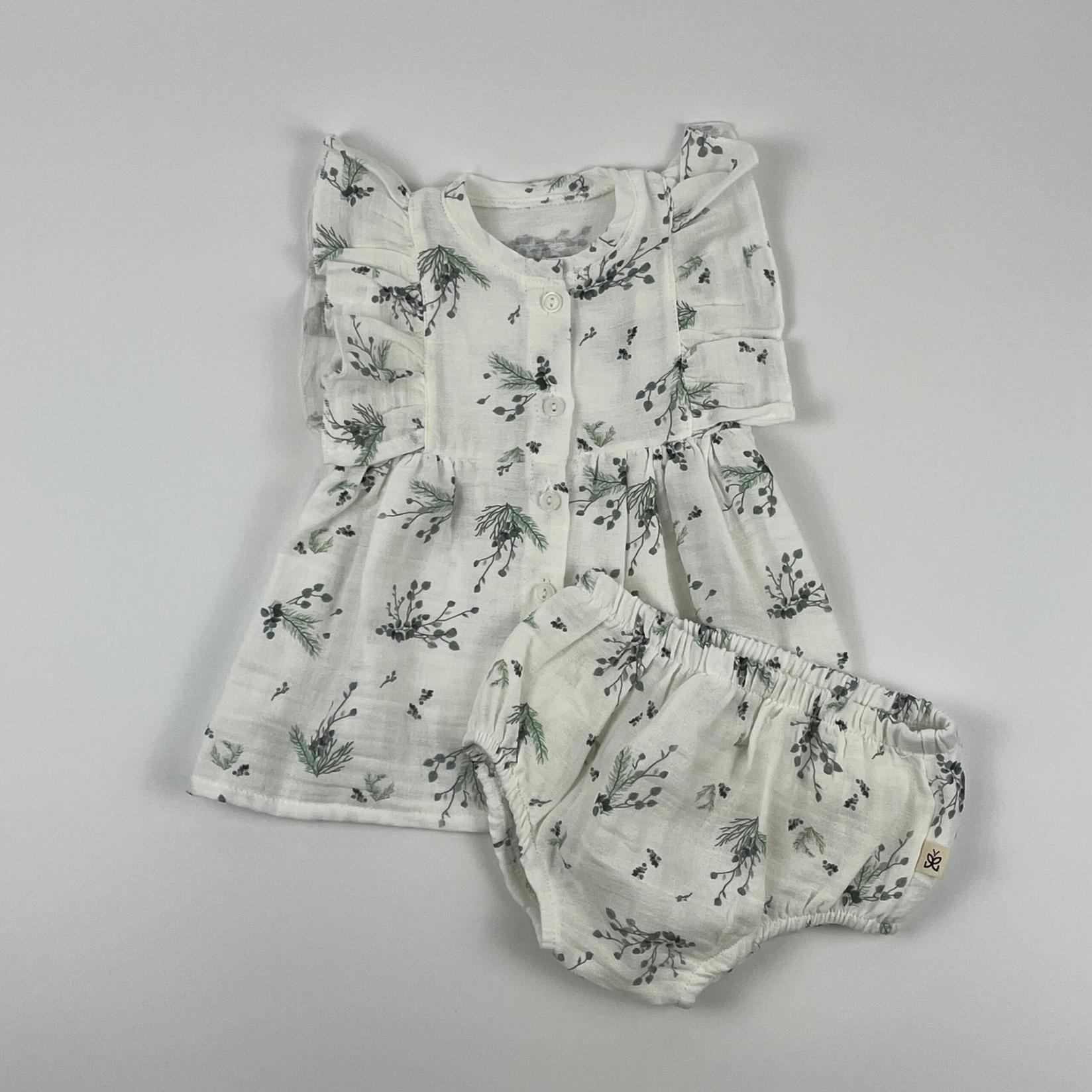 BABY REENA Фустан со кратки ракави