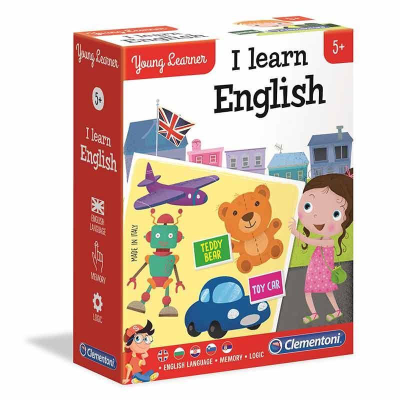 CLEMENTONI Едукативен Сет "I Learn English" (5Г+)