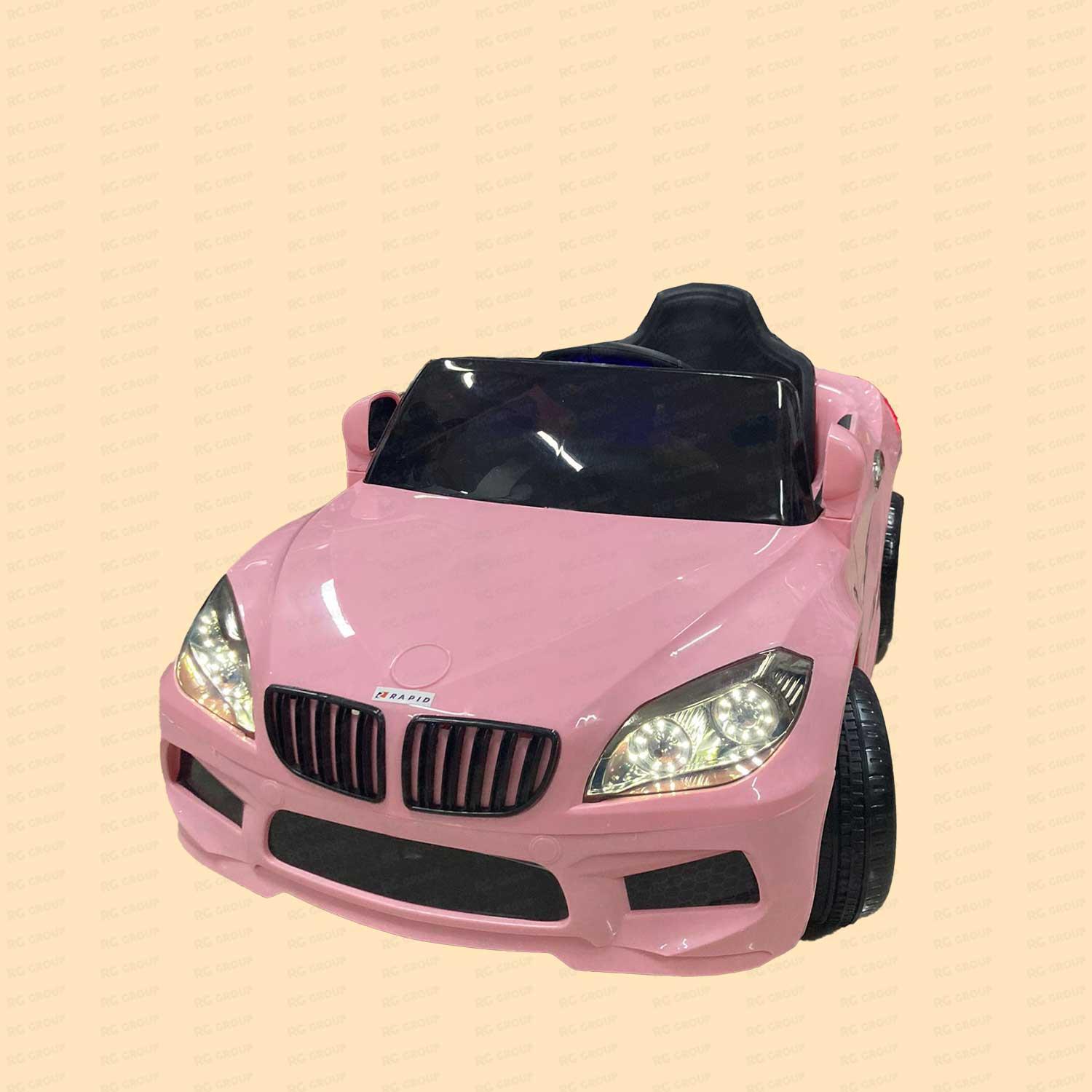RAPID Детска кола на акумулатор  розева 26096