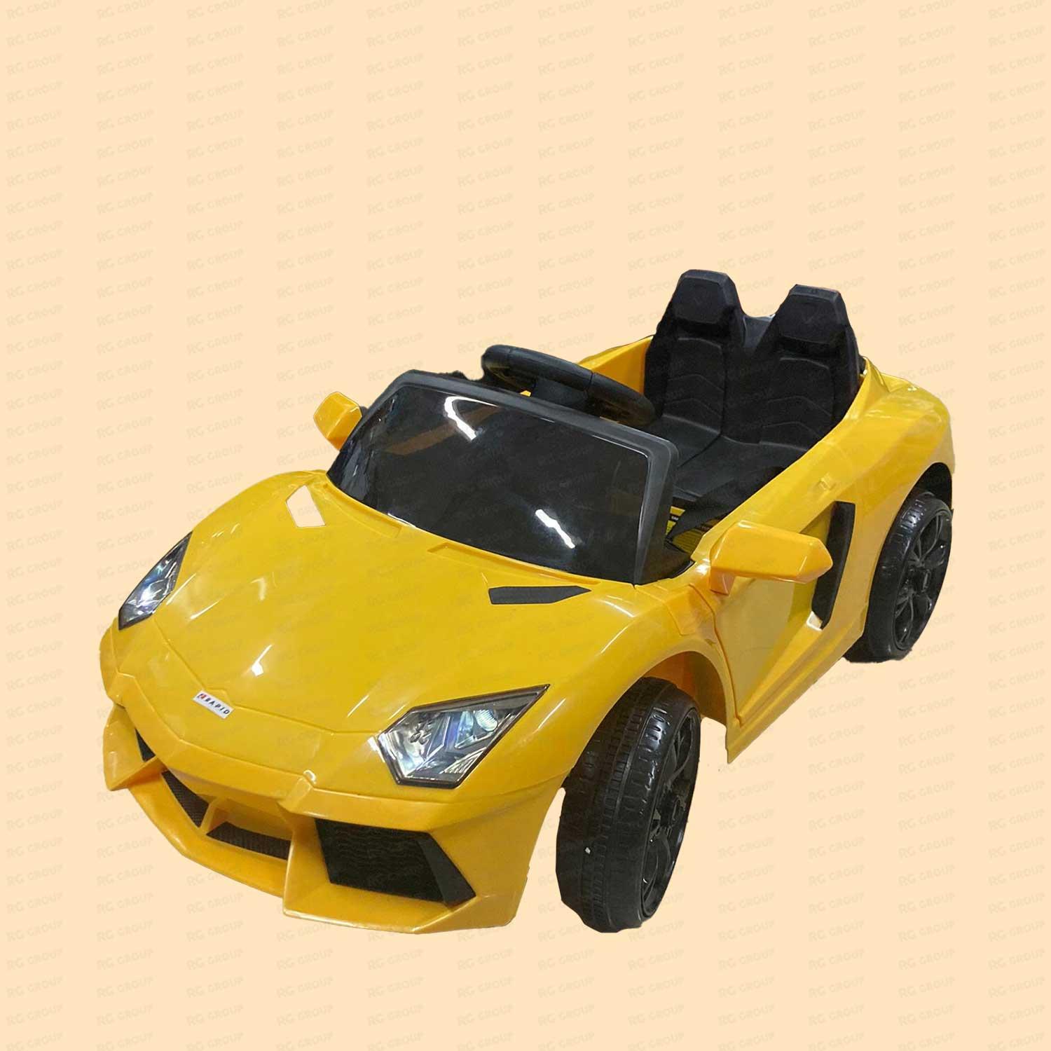 RAPID Детска кола на акумулатор  жолта 26099