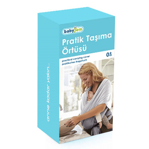 BABYJEM Слинг Марама Сива